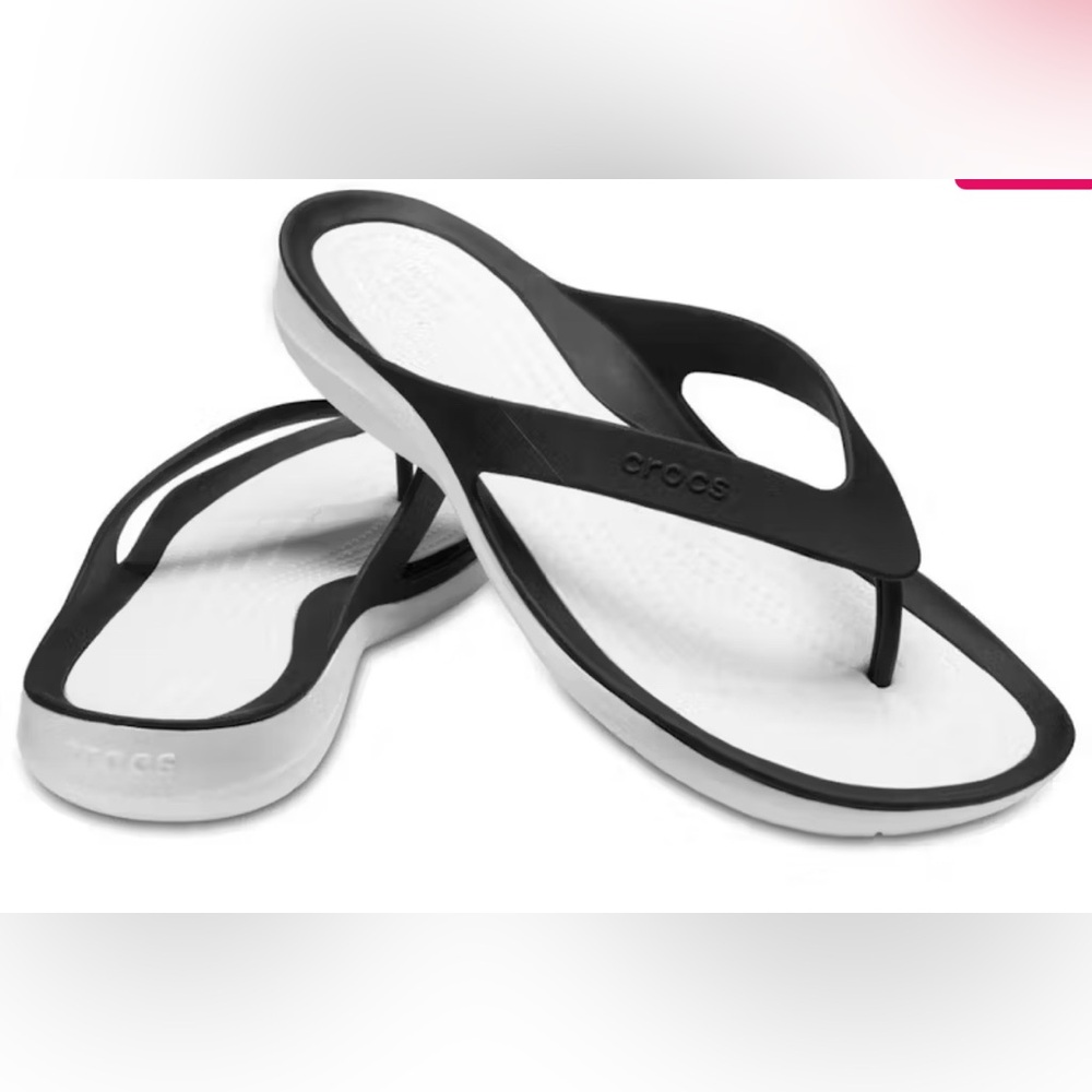 Set of 2, NWT Crocs™ Swiftwater Flip Flops & Crocs™ Kadee II Flip Flops - Picture 4 of 8